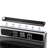 Magnetisches Regal für Küchenherd, 38,1 cm, erweiterbares Edelstahlgestell,...