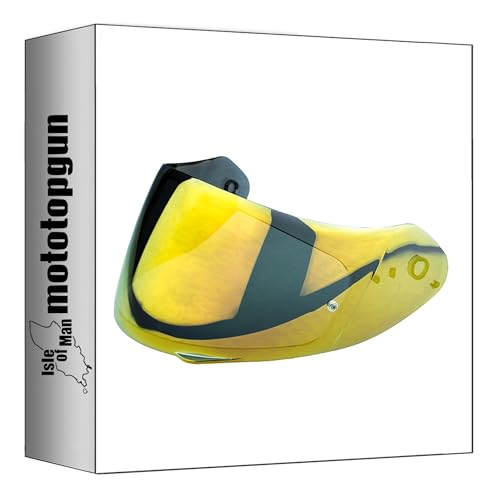 Écran Scorpion EXO-491 KDF14-3 Or Miroir Mototopgun visière de rechange moto