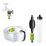 Laifoo 25ft Aquarium Vacuum Gravel Cleaner Fish Tank Cleaner Siphon Water Changer