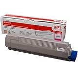 44059106 OKI 44059106 Original Laser cartouche de toner – pour une utilisation avec OKI C800 C810 C810CDTN C810dn C810 N C830 C830cdtn C830DN C830 N Okidata – Magenta (8000 pages à 5% de couverture)