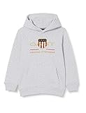 GANT GANT Jungen Archive Shield Hoodie Kapuzenpullover, Light Grey Melange, 158/164