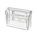 Deflecto Grab-A-Card Outdoor Business Card Holder, 4 1/4"W x 2 3/4"H x 1 1/2"D, Clear (70901)