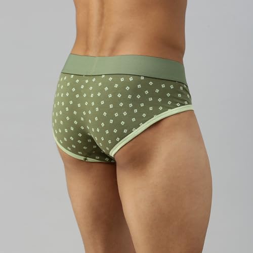 Image of Zoiro Men's Brief | Soft Band | Soft No-Marks Elastic | Breathable Innerwear | Pack of 1 | Color May Vary