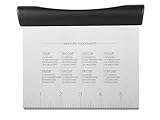 OLESBUR Bench Scraper(1 Pack), Silver
