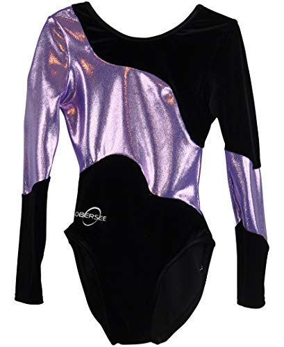 Obersee Mädchen O3gl025cxxs Turnanzug, Langarm Flieder Swerve, Cxxs Child (2-3 Years) Cover