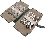 55 Pcs Double Pointed Knitting Needles Stainless Steel Sweater Needle Kit with Storage Bag, Multiple Sizes for Socks, Hats, Scarves, Gloves, Sweaters