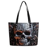 sac tete de mort femme Aspect classique : l'aspect unique du sac à bandoulière en cuir le rend idéal pour le travail et les loisirs. Fermeture éclair pour un accès rapide. Disponible dans une variété de couleurs populaires, style polyvalent, parfait pour les looks quotidiens et le week-end.