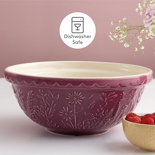 Mason Cash In The Meadow Daisy Size 18 Mixing Bowl, 2.85 Quart - Thumbnail 5
