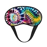 Fournisseur d'ombres : les masques pour les yeux à imprimé tie-dye Exotic Tribe offrent une excellente performance de blocage de la lumière, vous donnant un réglage noir pour vous détendre et vous endormir confortablement.
