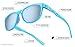 Tifosi Swank Sunglasses (Avant Clear/Smoke Bright Blue Mirror Lenses)