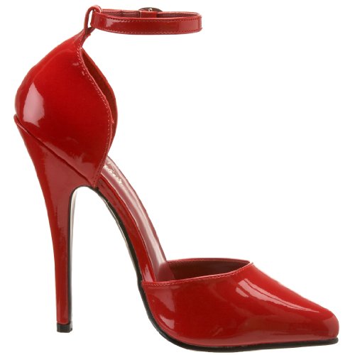 Pleaser Women's Domina-402 Pump,Red Patent,10 M Us #TOP5