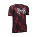 Under Armour Boys' Tech Big Logo Printed Short Sleeve T-Shirt, Red/Black, Youth Small