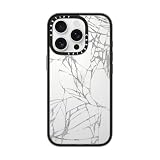 CASETiFY コンパクト iPhone 16 Pro ケース [薄型 軽量/耐衝撃/ワイヤレス充電に対応] - Broken - クリア ブラック