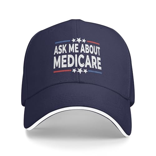 Gorra Ask Me About Medicare unisex Vetrova miniatura 1