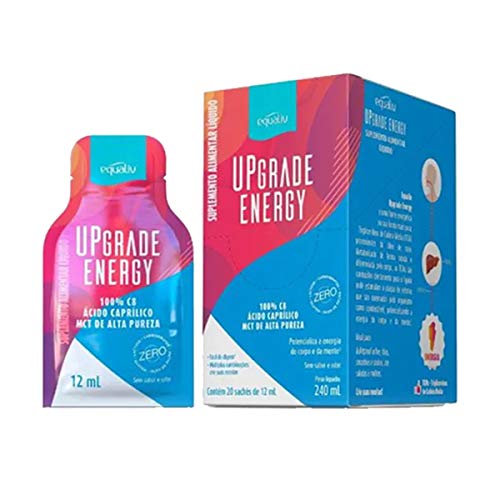 Upgrade Energy Equaliv - MCT 100% C8 Brain Octane - 20 SACHES DE 12ML
