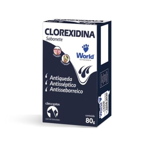 Sabonete para cães e gatos Dugs 80g Clorexidina Antiqueda E Antiséptico