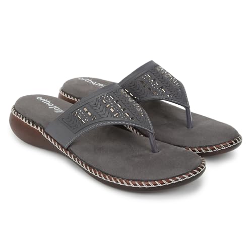 Image of ORTHO JOY doctor Footwear for women|| Fancy Footwear For Women || Orthopedic Women's Fancy Slipper /Sandal For Women
