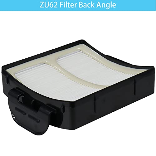 Zu62 Zu60 Replacement Filter, For Shark Zu60 Zu62 Zu62C Nv150 Nv151 Nv251 Nv255 Navigator Upright Vacuum, Parts 1238Ft60 & 1239Ft60, Includes 2 Hepa + 6 Foam + 6 Felt Filters Kit Replacement #TOP3
