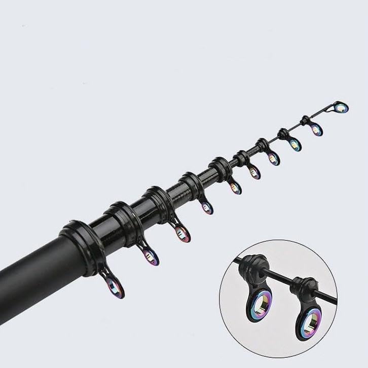 入門磯竿 高強度高弾性カーボン 2号5.4m 超硬調 ロッド 2