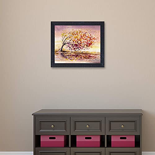 Image of Amazon Brand - Solimo Windy Day Painting with Frame