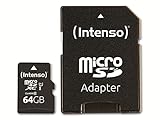 Color del producto: negro Intenso 64 GB microSDXC UHS-I Performance