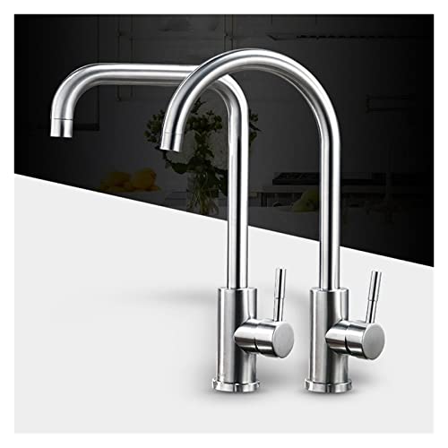Robinet de cuisine en acier inoxydable brossé durable Type 1 - 5