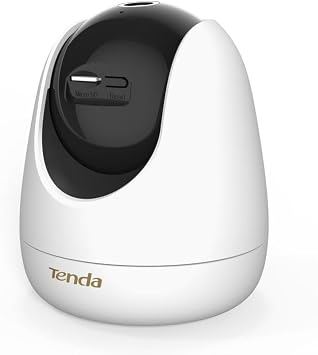 Tenda CP7 2K İç Mekan Güvenlik Kamerası, Gece Görüşlü Akıllı Ev Pan/Tilt Kamerası, 360° Tam Yönlü Görüş, Özelleştirilmiş Ses Uyarıları, Masaüstü, Tavan ve Duvar Montajını Destekler