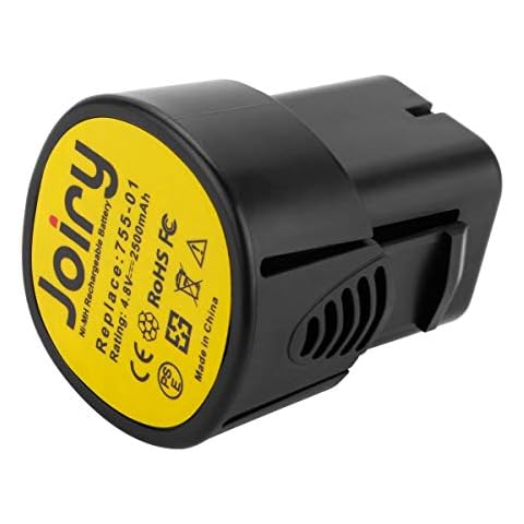 Joiry Battery for Dremel 755-01 4.8V 2.5Ah Replacement Battery Compatible with Dremel 7300 7300-N/8 MiniMite 7300-PT Pet Nail Grinder Tools,Not for 755 Cover