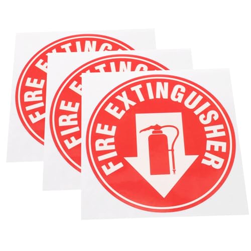 CHILDWEET 3 Pcs Sticker Stickers Sign for Office Sign Decal Sign Sticker Round Sign The Pet