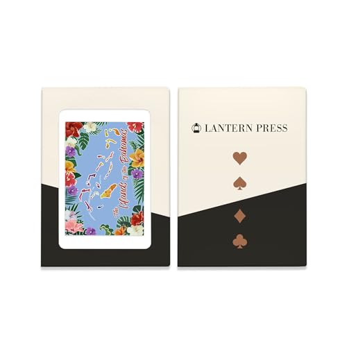 Lantern Press Bahamas, Naipes Poker, 52 cartas para adultos miniatura 4
