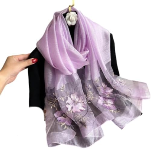 Kaga Yuzen Silk Scarf — Where to Buy Kanazawa's Hand-Painted Silk [2026] — パープル finish
