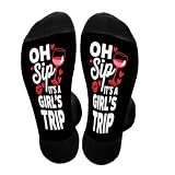Oh Sip It's A Girls Trip 2026 Half Calf Sock for Men