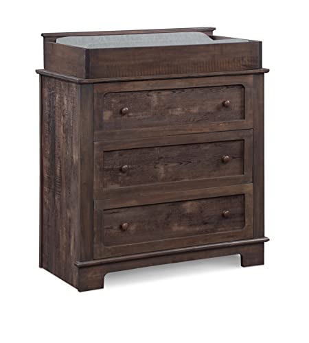Suite Bebe Grayson Changing Station Topper Rustic Barnwood #TOP4