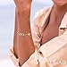 LSxAB Heart Love Infinity Symbol Initial K Letter Bracelets for Women I Love You Birthday Bracelets for Women Personalized Jewelry