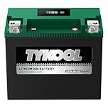 YTX20L-BS-STD Lithium LiFePO4 Motorcycle Battery 12v, 480CCA, 2X Cranking Amps,Digital Readout,Powersports Battery,for ATV,UTV,Jet Ski,PWC,Snowmobile,Quad,Riding Lawn Mowers and tractors