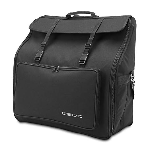 Alpenklang bolso para acordeón IV/96, negro