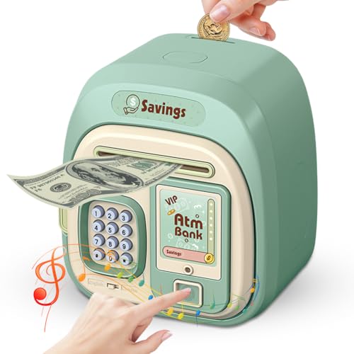 Opiniones de Tresor al mejor precio. 43 Zinueen Tresor - Hucha para niños de 3 a 12 años, Caja Fuerte con Huellas Dactilares, Caja Fuerte electrónica, Hucha, Regalo para niñas y niños (Color Azul)