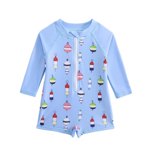 Maillot de bain bébé anti-UV premium avec fermeture éclair pour protection totale
