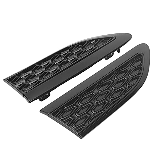 Side Vent Fender Trim,Car Side Air Vent Fender Trim Cover Piano Black Fit for Land Rover Discovery Sport 2015‑2021 - Image 6
