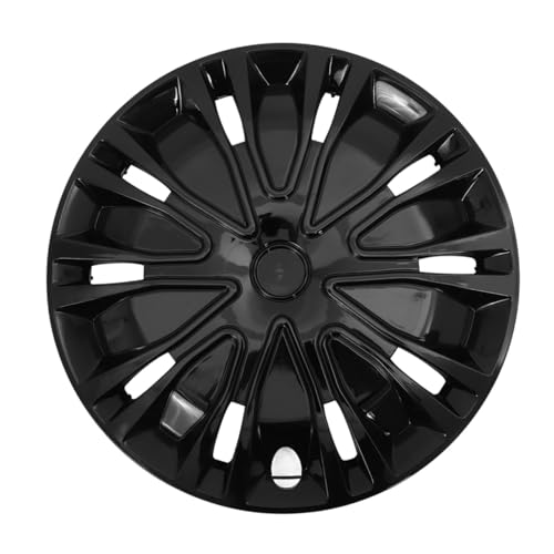 Enjoliveurs 15 pouces noir integral en PP pour jante auto de voiture