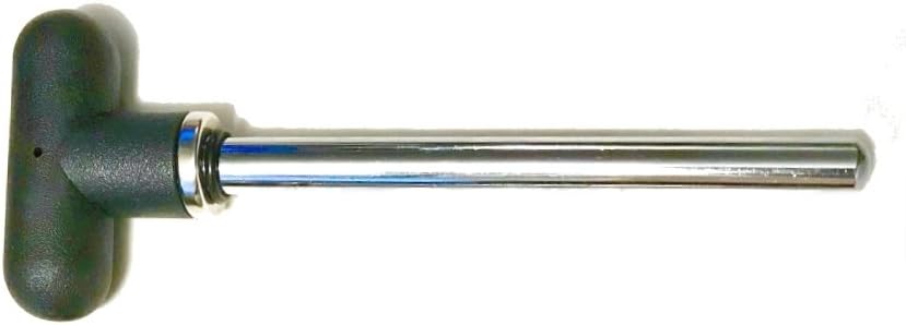 MAGNETIC Pin, Tensile (3/8 Dia 3-1/4 Locking Space) w/BLACK T Handle Knob - Universal Weight Stack Replacement SELECTOR KEY | DETENT Hitch Locking PINS (Qty 4)
