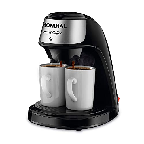 Cafeteira Elétrica Smart Coffe 2 Xícaras 220V Mondial - C-42-2X-BI