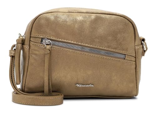 Tamaris Alessia Crossover Bag Gold : emportez vos essentiels légers et mains libres avec élégance