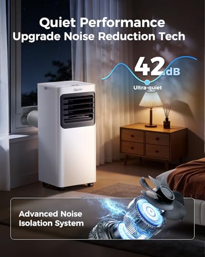 Image of 16,000 B T U Portable Air Conditioners for Large Room up to 750 Sq. Ft., 5-in-1 Smart AC with WiFi App, Remote Control, Fast Cooling, Dehumidifier, Fan, Sleep Mode, 24H Timer & Window Kit