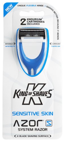King of Shaves Azor System 2UP Sensitive - Rasoio