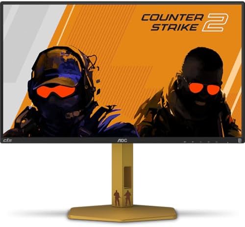 Monitor Gamer AOC AGON CS2 25" 310Hz 0.3ms HDR400 IPS Base Ajustável CS25G