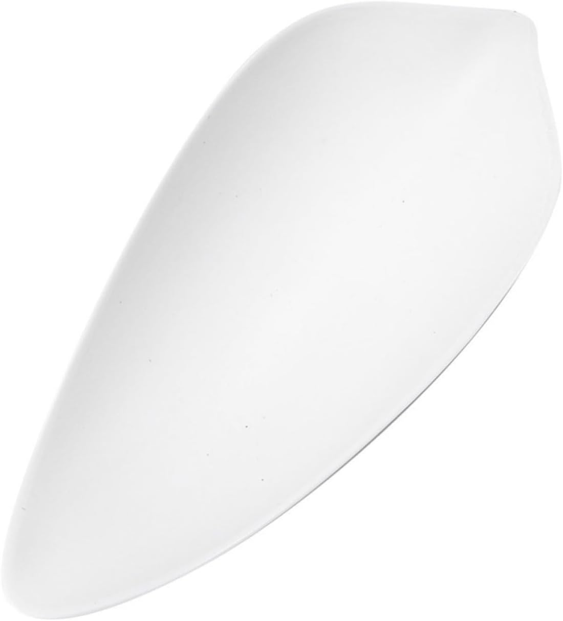 Healifty Ceramic Tea Leaf Scoop Smooth Tea Spoon Multi Function White Cha Scoop Restaurant Use Decorative and Practical Kitchen Accessory