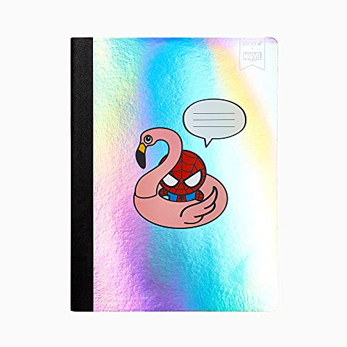 Yoobi X Marvel Composition Notebooks – 100 Sheets Notebook (Each), Kids Notebooks College Ruled, Kawaii Spider-Man Designs, 9-3/4 X 7-1/2 Inches, 3 Pack #TOP2