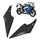 2 Stück Motorrad Tankseitenverkleidung Gastankabdeckung, Schwarz Gastankseitenverkleidung Verkleidung Kompatibel für SUZUKI GSX-R 600 750 2006-2007(Schwarz)