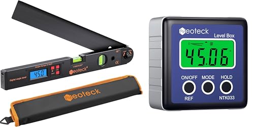Neoteck Medidor Digital de Ángulo 225° y Nivel miniatura 1